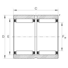  RNAO25X35X26-ZW-ASR1, ޵ߣ˫