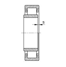 Բ NU1038-M1,  DIN 5412-1 ׼Ҫߴ, Ƕλ, ɷ, ּ